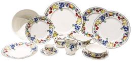 502 - VAJILLA PARA 12 SERVICIOS EN PORCELANA"VILLEROY & BOCH"