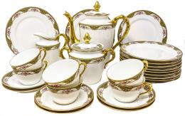 409 - JUEGO DE CAFé EN PORCELANA LIMOGES