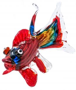 34 - FIGURA EN CRISTAL DE MURANO DEL ÚLTIMO CUARTO DEL S.XX