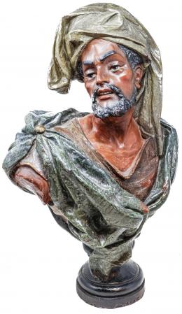 1023 - BUSTO EN ESTUCO DEL PRIMER TERCIO DEL S.XX