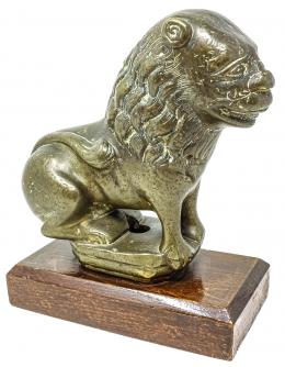 344 - FIGURA EN BRONCE DE MEDIADOS DEL S.XX