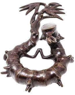334 - BRONCE JAPONÉS S.XIX