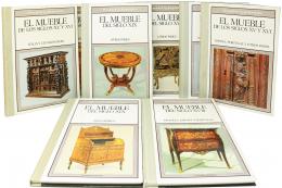 252 - OCHO LIBROS SOBRE MOBILIARIO