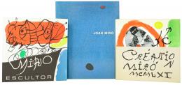 257 - TRES LIBROS SOBRE JOAN MIRÓ