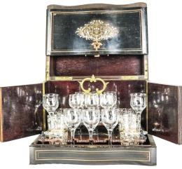 768 - CAJA LICORERA FRANCESA DE FINALES DEL S.XIX