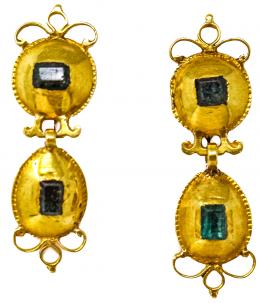 134 - PENDIENTES DE ESTILO ANTIGUO