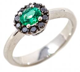82 - ANILLO ROSETÓN CON DIAMANTES