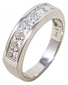 76 - ANILLO MEDIA ALIANZA CON DIAMANTES