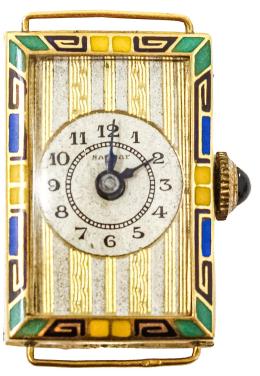 163 - RELOJ PULSERA ART DECÓ 1930
