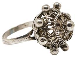 80 - ANILLO CHARRO DE PLATA