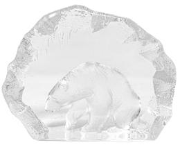 26 - FIGURA DECORATIVA EN CRISTAL FINALES S.XX