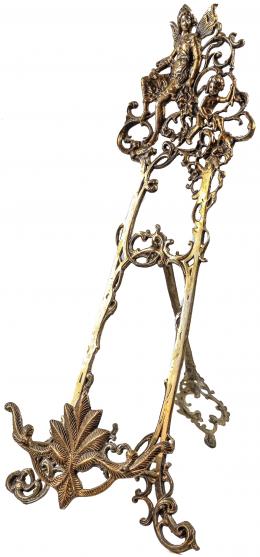 849 - ATRIL DE SOBREMESA EN BRONCE