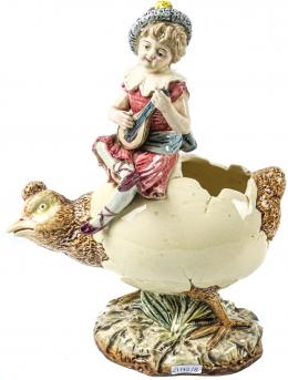 445 - FIGURA EN CERÁMICA DEL PRIMER TERCIO DEL S.XX