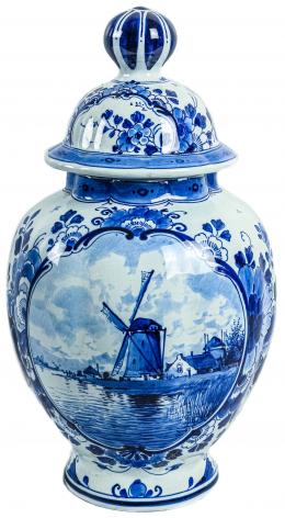474 - TIBOR EN PORCELANA DE DELF