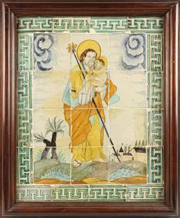 467 - PLAFON DE BALDOSAS S.XVIII
