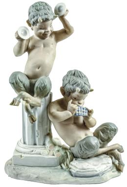444 - FIGURA EN PORCELANA LLADRÓ DE LA SEGUNDA MITAD S.XX
