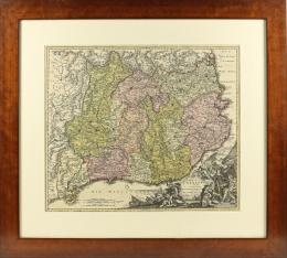 226 - MAPA DE CATALUNYA DEL S.XVIII