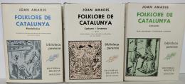 223 - FOLKLORE DE CATALUNYA (3 volúmenes)  