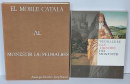 130 - DOS LIBROS SOBRE ARTE EN EL MONESTIR DE PEDRALBES