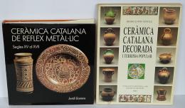 136 - DOS LIBROS SOBRE CERÁMICA CATALANA