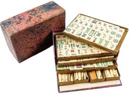 355 - "MAH JONG" DE MEDIADOS DEL S.XX