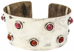 143 - PULSERA PUIG DORIA EN PLATA DE LOS AÑOS 70