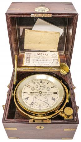 751 - RELOJ CRONÓMETRO INGLÉS "CHARLES FRODSHAM" MEDIADOS S.XIX