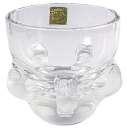 38 - JARRON EN CRISTAL FRANCES LALIQUE