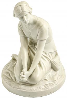 446 - FIGURA EN PORCELANA "ROYAL COPENHAGUEN" DE LA SEGUNDA MITAD