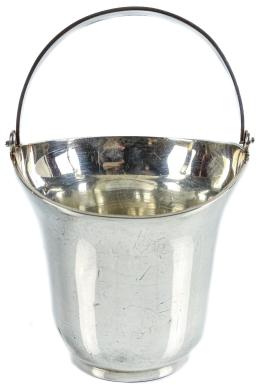 727 - PEQUEÑA CUBITERA EN PLATA DEL ÚLTIMO TERCIO DEL S.XX