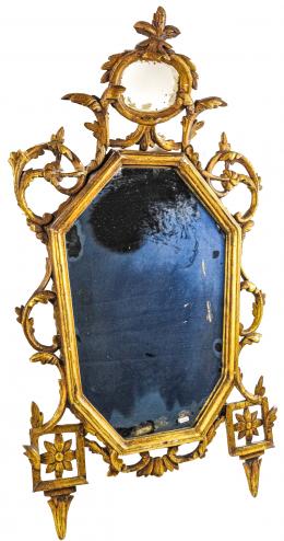 298 - ESPEJO DE PARED CARLOS IV CIRCA 1800