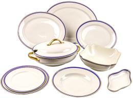 429 - CONJUNTO DE PIEZAS DE VAJILLA EN PORCELANA LIMOGES