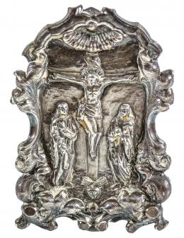 732 - PORTAPAZ DE PLATA DE LA PRIMERA MITAD DE SIGLO XX