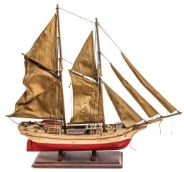 1007 - MAQUETA DE BARCO VELERO