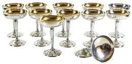 691 - DOCE COPAS DE PLATA DE LOS AÑOS 20