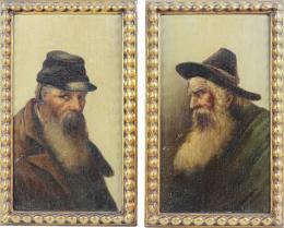 598 - PAREJA DE ANÓNIMOS CIRCA 1900