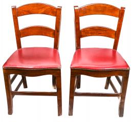 341 - DOS SILLAS DE MEDIADOS DEL S.XX