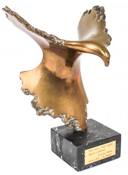 417 - FIGURA EN BRONCE "AGUILA"