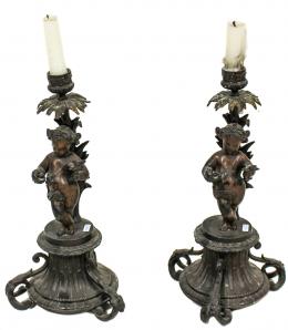 1568 - PAREJA DE PALMATORIAS FRANCESAS