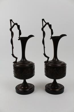 940 - PAREJE DE COPAS NEOCLASICAS FRANCESAS