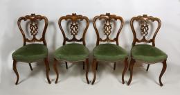 352 - OCHO SILLAS VICTORIANAS