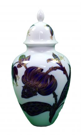 445 - JARRON DE PORCELANA
