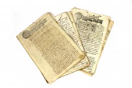 280 - DOCUMENTOS MANUSCRITOS DEL S.XVIII Y PPS. S. XIX
