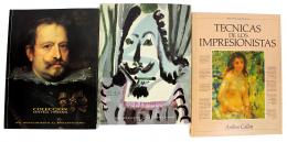 298 - TRES LIBROS DE ARTE