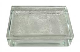17 - CAJA DE CRISTAL ART DECÓ