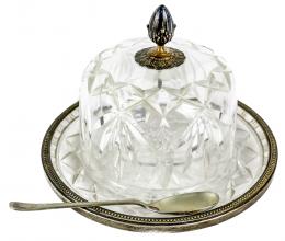 68 - QUESERA DE CRISTAL
