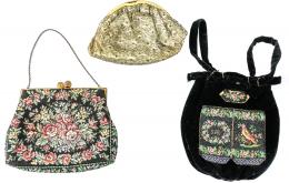 814 - TRES BOLSOS DE SEÑORA
