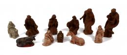 1012 - LOTE DE FIGURAS DE PESEBRE
