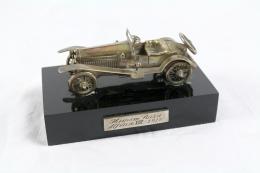 769 - COCHE EN MINIATURA "HISPANO SUIZA" EN PLATA