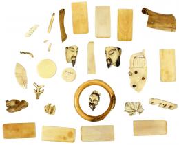 947 - LOTE DE DIVERSAS PIEZAS DE RESTAURACIÓN